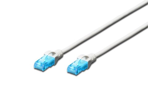 Patchcord DIGITUS UTP kat. 5e 10m PVC biały Patchcord DIGITUS UTP kat. 5e 10m PVC biały