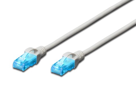 Patchcord DIGITUS UTP kat. 5e 15m PVC biały Patchcord DIGITUS UTP kat. 5e 15m PVC biały