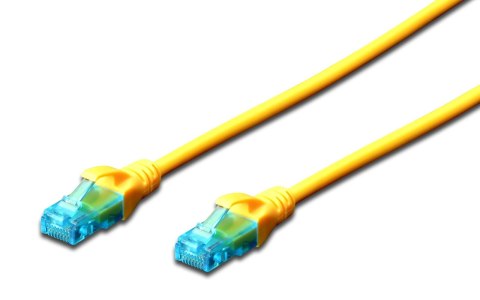 Patchcord DIGITUS UTP kat. 5e 30m PVC żółty Patchcord DIGITUS UTP kat. 5e 30m PVC żółty