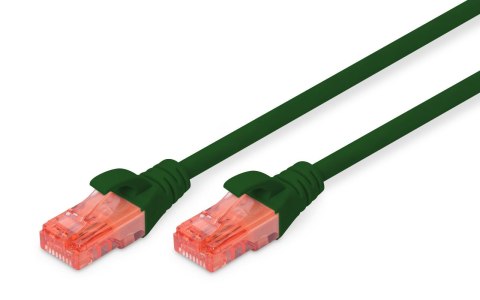 Patchcord DIGITUS UTP kat. 6 2m PVC zielony Patchcord DIGITUS UTP kat. 6 2m PVC zielony