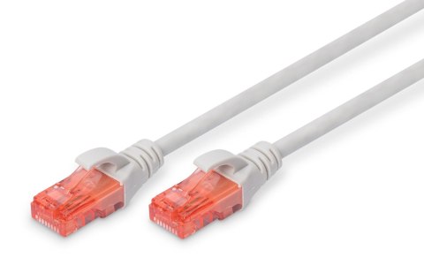 Patchcord DIGITUS UTP kat. 6 7m PVC szary Patchcord DIGITUS UTP kat. 6 7m PVC szary