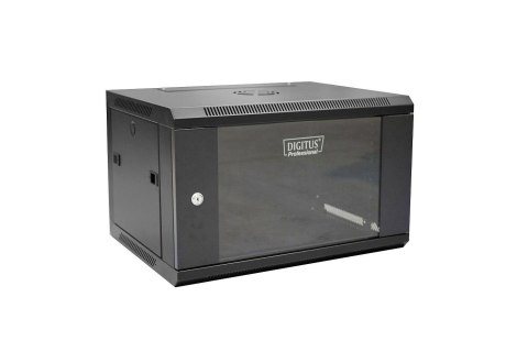 Szafa wisząca DIGITUS 19" 6U 600/450 (RAL 9004)