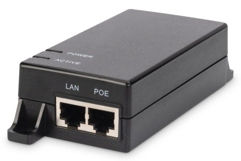 Zasilacz/Adapter PoE DIGITUS 802.3af max. 48V 15.4W Gigabit aktywny Zasilacz/Adapter PoE DIGITUS 802.3af max. 48V 15.4W Gigabit aktywny