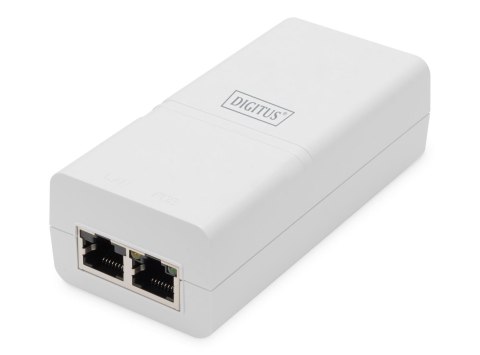 Zasilacz/Adapter PoE+ DIGITUS 802.3at max. 52V 30W Gigabit aktywny, biały Zasilacz/Adapter PoE+ DIGITUS 802.3at max. 52V 30W Gigabit aktywny, biały