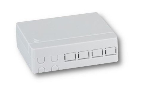 Gniazdo klienckie FTTH EFB-Elektronik FTTH-BOX-IN-5 wewnętrzne na 4 adaptery, naścienne lub na szynę DIN Gniazdo klienckie FTTH EFB-Elektronik FTTH-BOX-IN-5 wewnętrzne na 4 adaptery, naścienne lub na szynę DIN