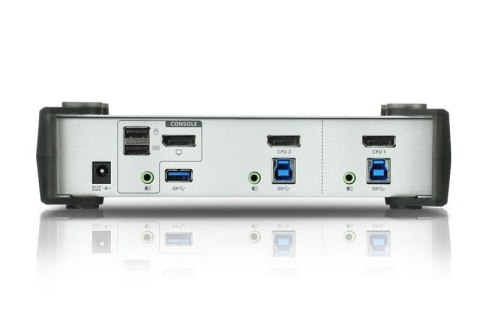 Przełącznik KVM ATEN Display Port/USB 3.0/Audio CS1912 (CS1912-AT-G) 2-port. Przełącznik KVM ATEN Display Port/USB 3.0/Audio CS1912 (CS1912-AT-G) 2-port.