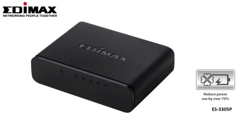 Switch niezarządzalny Edimax ES-3305P 5x10/100 Mbps Switch niezarządzalny Edimax ES-3305P 5x10/100 Mbps