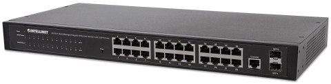 Switch zarządzalny Intellinet 24x 10/100/1000 Mbps + 2x slot SFP Rack 19" Switch zarządzalny Intellinet 24x 10/100/1000 Mbps + 2x slot SFP Rack 19"