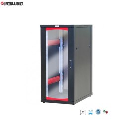 Szafa stojąca, zmontowana Intellinet 27U, 600x1000, Rack 19