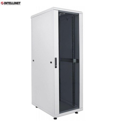 Szafa stojąca, zmontowana Intellinet 42U, 600x600, Rack 19", szklane drzwi, szara Szafa stojąca, zmontowana Intellinet 42U, 600x600, Rack 19", szklane drzwi, szara