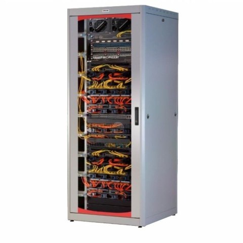 Szafa stojąca, zmontowana Intellinet 42U, 800x800, Rack 19", szklane drzwi, szara Szafa stojąca, zmontowana Intellinet 42U, 800x800, Rack 19", szklane drzwi, szara