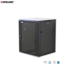 Szafa wisząca, zmontowana Intellinet 15U, 600x600, Rack 19