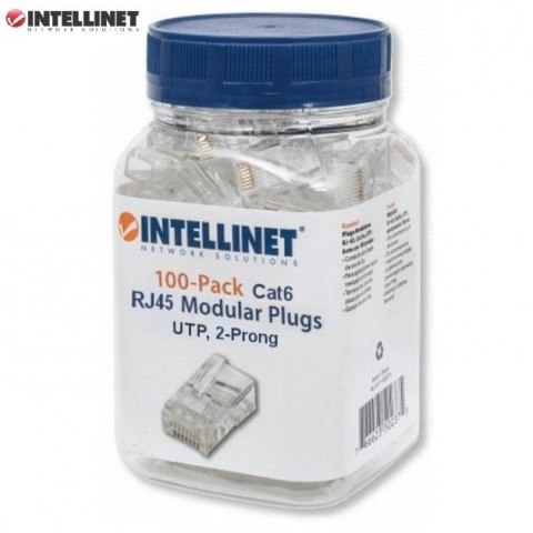 Wtyk Intellinet RJ45 8P/8C UTP Cat.6/linka 100szt. Wtyk Intellinet RJ45 8P/8C UTP Cat.6/linka 100szt.