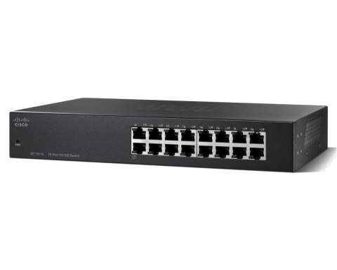 Switch niezarządzalny Cisco SF110-16 16x10/100 Rack Switch niezarządzalny Cisco SF110-16 16x10/100 Rack