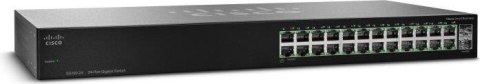 Switch niezarządzalny Cisco SG110-24 24x10/100/1000 2xCombo 19" rack Switch niezarządzalny Cisco SG110-24 24x10/100/1000 2xCombo 19" rack