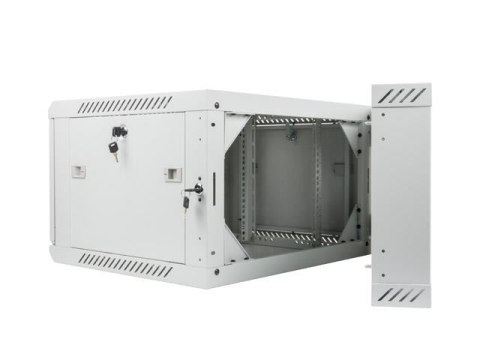 Szafa instalacyjna Rack dwusekcyjna wisząca 19" 6U 600x600 szara Lanberg (flat pack) Szafa instalacyjna Rack dwusekcyjna wisząca 19" 6U 600x600 szara Lanberg (flat pack)
