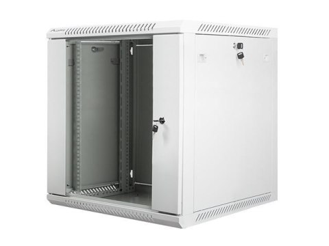 Szafa instalacyjna Rack wisząca 19" 12U 600x600 szara Lanberg (flat pack) Szafa instalacyjna Rack wisząca 19" 12U 600x600 szara Lanberg (flat pack)