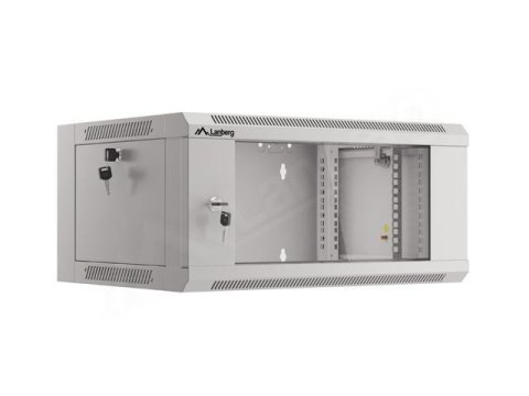 Szafa instalacyjna Rack wisząca 19" 4U 570x450 szybki montaż szara Lanberg (flat pack) Szafa instalacyjna Rack wisząca 19" 4U 570x450 szybki montaż szara Lanberg (flat pack)