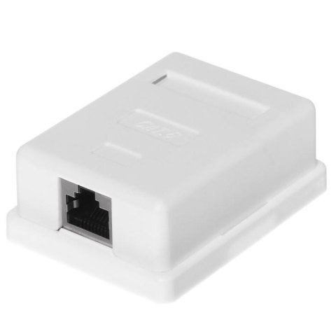Gniazdo kompletne natynkowe 1 x RJ45 8p8c FTP kat. 6 LSA Netrack Gniazdo kompletne natynkowe 1 x RJ45 8p8c FTP kat. 6 LSA Netrack