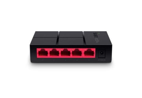 Switch niezarządzalny Mercusys MS105G 5x 10/100/1000Mb/s Switch niezarządzalny Mercusys MS105G 5x 10/100/1000Mb/s
