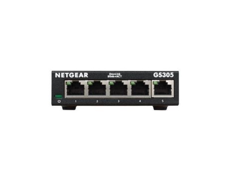 Switch niezarządzalny Netgear GS305 v3 5x 10/100/1000 RJ45 Switch niezarządzalny Netgear GS305 v3 5x 10/100/1000 RJ45