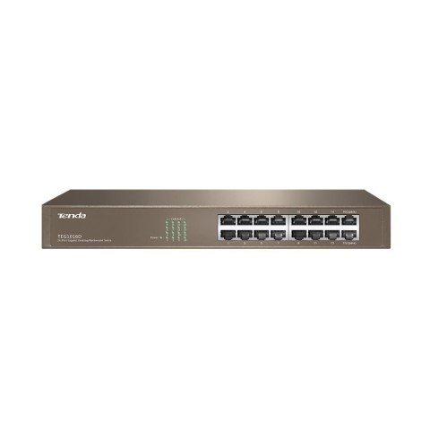 Switch niezarządzalny Tenda TEG1016D 16-port 1GbE Switch niezarządzalny Tenda TEG1016D 16-port 1GbE