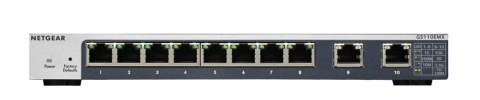 Switch zarządzalny Netgear GS110EMX LAN 8x1G 2x10G Switch zarządzalny Netgear GS110EMX LAN 8x1G 2x10G