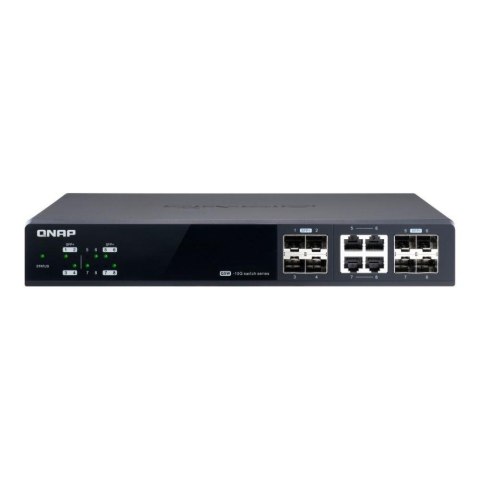 Switch zarządzalny QNAP QSW-M804-4C 4x 10GbE SFP+ 4x 10GbE COMBO SFP+/RJ45 Switch zarządzalny QNAP QSW-M804-4C 4x 10GbE SFP+ 4x 10GbE COMBO SFP+/RJ45