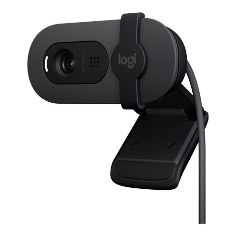 Kamera internetowa Logitech Brio 100 USB Full HD z mikrofonem grafitowa Kamera internetowa Logitech Brio 100 USB Full HD z mikrofonem grafitowa