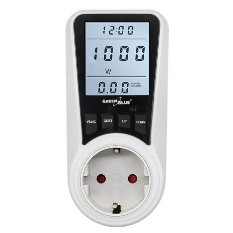 Miernik energii GreenBlue, watomierz GB350 F typ niemiecki Miernik energii GreenBlue, watomierz GB350 F typ niemiecki