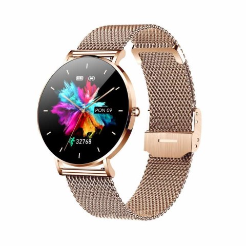 Smartwatch zegarek damski Manta Alexa złoty plus różowy pasek Smartwatch zegarek damski Manta Alexa złoty plus różowy pasek