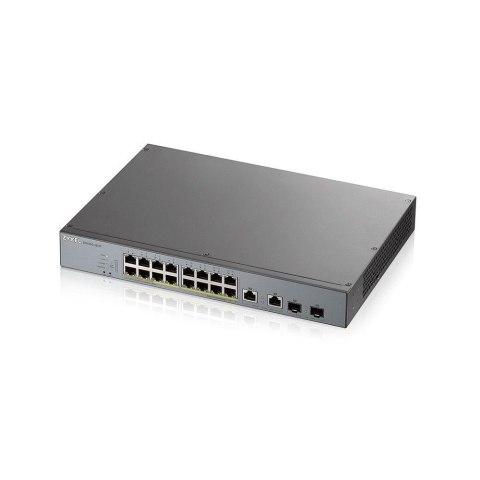 Switch zarządzalny Zyxel GS1350-18HP 16x10/100/1000 2xSFP PoE RJ45 Switch zarządzalny Zyxel GS1350-18HP 16x10/100/1000 2xSFP PoE RJ45