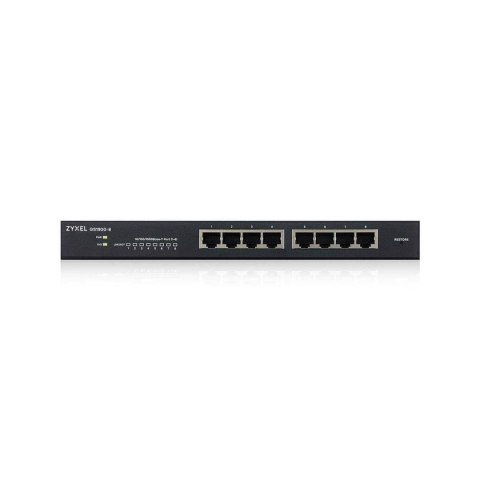 Switch zarządzalny Zyxel GS1900-8 8x100/1000Mbps Switch zarządzalny Zyxel GS1900-8 8x100/1000Mbps