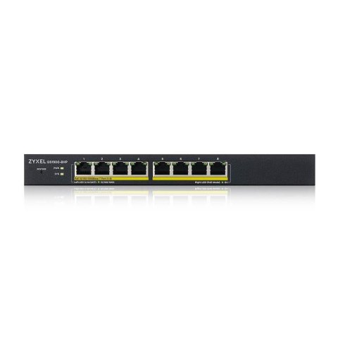 Switch zarządzalny Zyxel GS1900-8HP 8x100/1000Mbps PoE Switch zarządzalny Zyxel GS1900-8HP 8x100/1000Mbps PoE