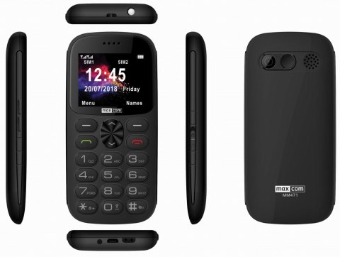 Telefon MaxCom MM 471 szary Telefon MaxCom MM 471 szary