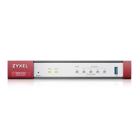 Zapora sieciowa Zyxel USGFLEX50-EU0101F 5x10/100/1000 1xUSB 3.0 Zapora sieciowa Zyxel USGFLEX50-EU0101F 5x10/100/1000 1xUSB 3.0