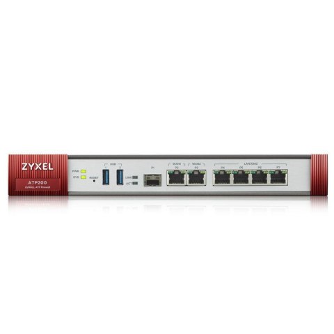 Zapora sieciowa Zyxel ZyWALL ATP200-EU0102F 6x10/100/1000 1xSFP 2xUSB Zapora sieciowa Zyxel ZyWALL ATP200-EU0102F 6x10/100/1000 1xSFP 2xUSB