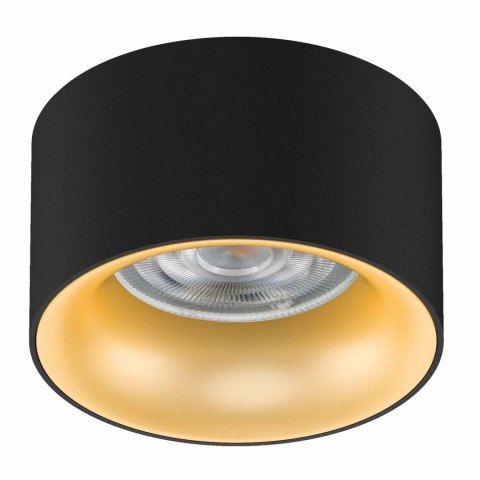Oprawa podtynkowa / tuba Maclean MCE457 W/G punktowa okrągła aluminiowa GU5.3 70x40mm czarno- złota Oprawa podtynkowa / tuba Maclean MCE457 W/G punktowa okrągła aluminiowa GU5.3 70x40mm czarno- złota
