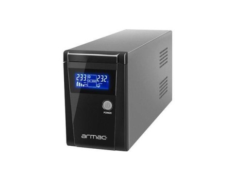 Zasilacz awaryjny UPS Armac Office 850VA LCD Line-Interactive 2x230V Schuko metalowa obudowa Zasilacz awaryjny UPS Armac Office 850VA LCD Line-Interactive 2x230V Schuko metalowa obudowa