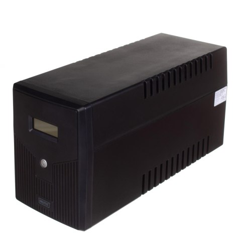 Zasilacz awaryjny UPS DIGITUS Line-Interactive LCD 1500VA/900W 2x12V/9Ah AVR 4xSCHUKO USB RS232 RJ45 Zasilacz awaryjny UPS DIGITUS Line-Interactive LCD 1500VA/900W 2x12V/9Ah AVR 4xSCHUKO USB RS232 RJ45
