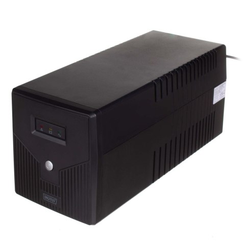 Zasilacz awaryjny UPS DIGITUS Line-Interactive LED 1000VA/600W 2x12V/7Ah AVR 4xSCHUKO USB RS232 RJ45 Zasilacz awaryjny UPS DIGITUS Line-Interactive LED 1000VA/600W 2x12V/7Ah AVR 4xSCHUKO USB RS232 RJ45