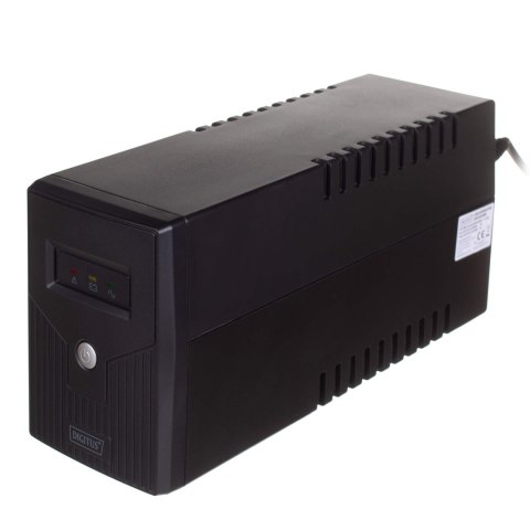 Zasilacz awaryjny UPS DIGITUS Line-Interactive LED 600VA/360W 1x12V/7Ah AVR 2xSCHUKO USB RJ11 Zasilacz awaryjny UPS DIGITUS Line-Interactive LED 600VA/360W 1x12V/7Ah AVR 2xSCHUKO USB RJ11