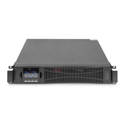 Zasilacz awaryjny UPS DIGITUS Online Rack 19" 10000VA/10kW, 2U, USB, RS232, bez baterii (moduł baterii DN-170108) Zasilacz awaryjny UPS DIGITUS Online Rack 19" 10000VA/10kW, 2U, USB, RS232, bez baterii (moduł baterii DN-170108)