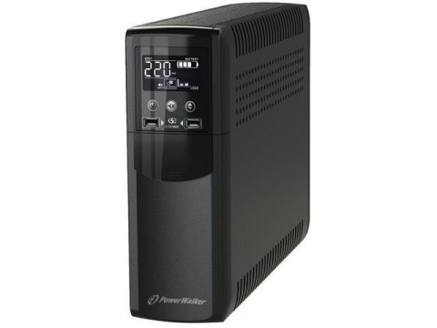 Zasilacz awaryjny UPS Power Walker Line-Interactive CSW 800VA 8x IEC Out, RJ11/RJ45 In/Out, USB, 2x USB ładowarka Zasilacz awaryjny UPS Power Walker Line-Interactive CSW 800VA 8x IEC Out, RJ11/RJ45 In/Out, USB, 2x USB ładowarka