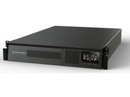 Zasilacz awaryjny UPS Power Walker On-Line 2000VA, 8x IEC, USB, RS-232, LCD, Rack 19