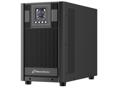 Zasilacz awaryjny UPS Power Walker On-Line 3000VA AT 4x FR Out + Terminal Out, USB/RS-232, LCD, Tower, EPO Zasilacz awaryjny UPS Power Walker On-Line 3000VA AT 4x FR Out + Terminal Out, USB/RS-232, LCD, Tower, EPO