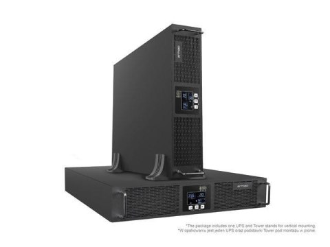 Zasilacz awaryjny UPS Rack Armac R/3000I/PF1 On-Line 3000VA 8X IEC C13 USB-B LCD metalowa obudowa Zasilacz awaryjny UPS Rack Armac R/3000I/PF1 On-Line 3000VA 8X IEC C13 USB-B LCD metalowa obudowa