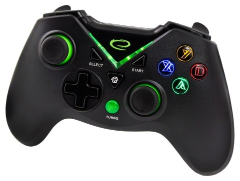 Gamepad Esperanza EGG114K PC/XBOX ONE/XBOX Series X/S USB Pirate czarny Gamepad Esperanza EGG114K PC/XBOX ONE/XBOX Series X/S USB Pirate czarny
