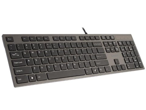 Klawiatura przewodowa A4Tech KV-300H USB czarno-grafitowa Klawiatura przewodowa A4Tech KV-300H USB czarno-grafitowa