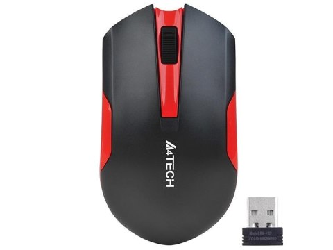 Mysz bezprzewodowa A4Tech V-TRACK G3-200N-1 Black+Red WRLS Mysz bezprzewodowa A4Tech V-TRACK G3-200N-1 Black+Red WRLS